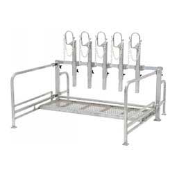 Aluminum 5-Head Sale Rack for Sheep and Goats Weaver Leather